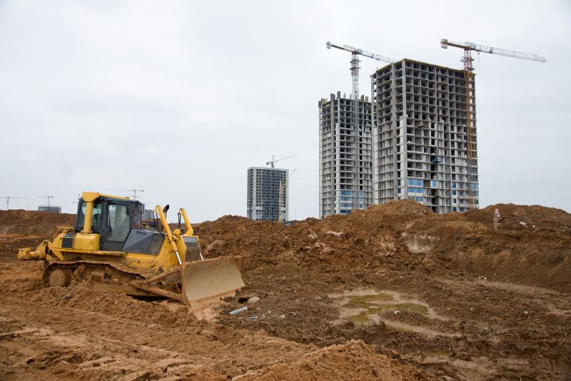 Cleared Construction Site